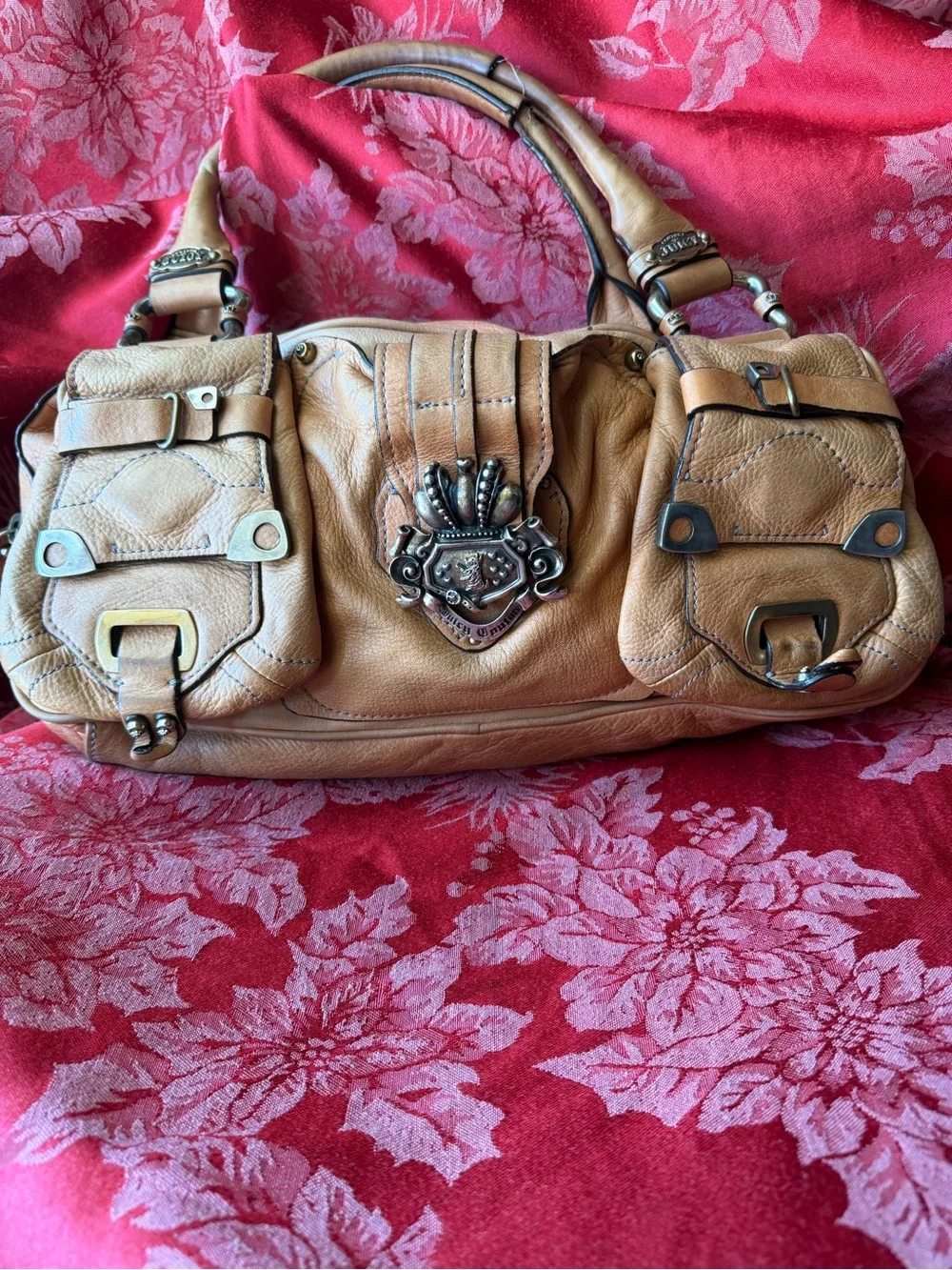 Vintage Leather Juicy Couture Purse - Picture 3 of 14